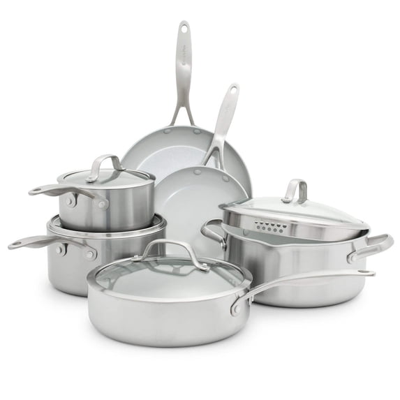 GreenPan Venice Pro Healthy Ceramic Non-Stick 10Pc Cookware Set