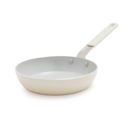 GreenPan Bobby Flay 8  Frypan Professional Grade Aluminum Ceramic Nonstick, Cream
