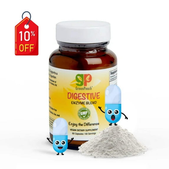 GreenPeach Enzyme Supplement for Better Digestion