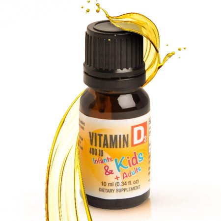 GreenPeach Vitamin D3 Liquid Drops 400 IU