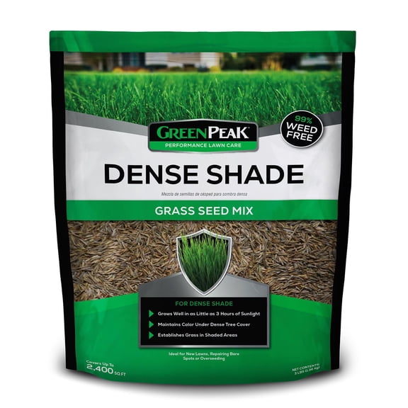 GreenPeak Mixed Dense Shade Grass Seed 3 lb