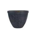 GreenShip 15 inch Large Planter with Drainage Hole, Modern Plant Pots