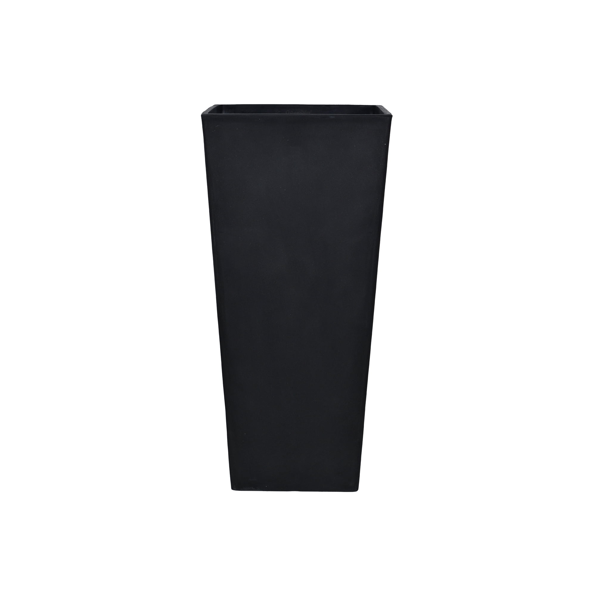 GreenShip 27 inch Tall Planters for Outdoor Plants, Large Black Flower — free download