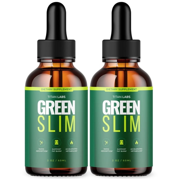 GreenSlim Advanced Formula Drops to Support Active Lifestyle 60 Servings