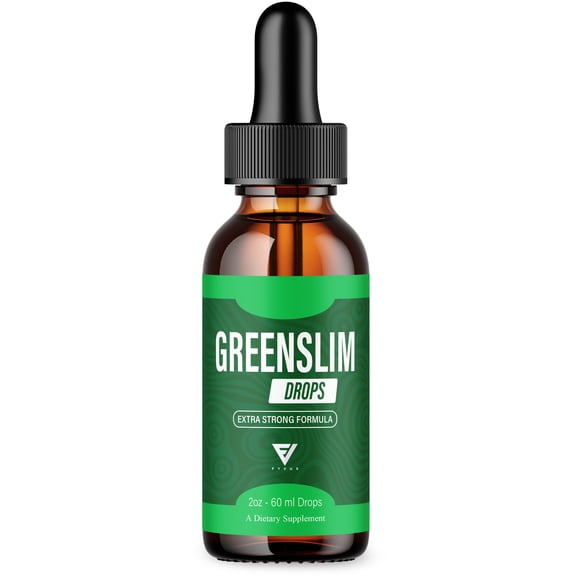 GreenSlim Weight Management Liquid Supplement, Green Slim Drops (2oz)