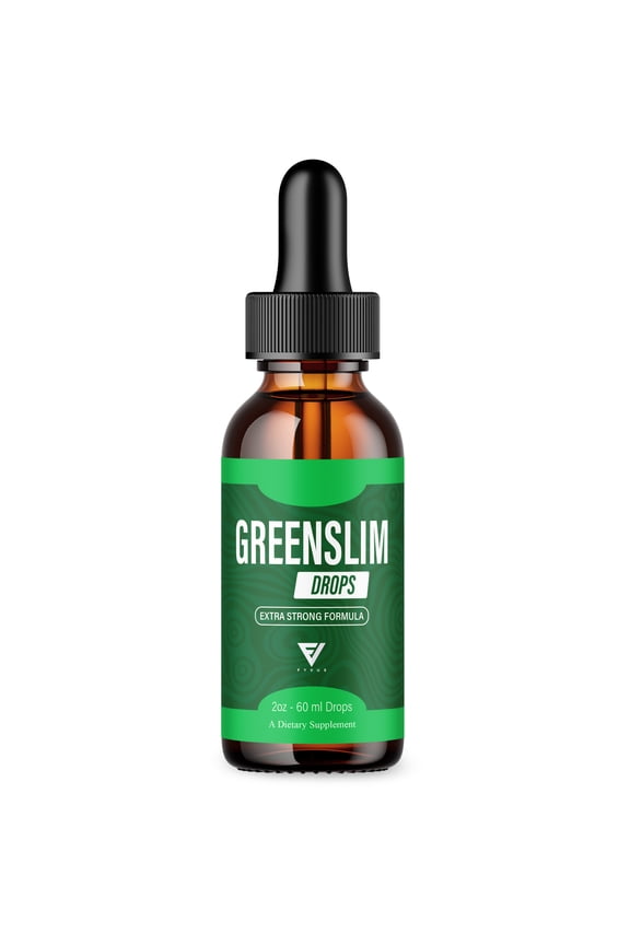 GreenSlim Weight Management Liquid Supplement, Green Slim Drops (2oz)