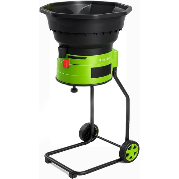 GreenSweep XL Bladeless Leaf Shredder & Mulcher | Powerful 15 Amp, 9,000RPM Motor for 18:1 Reduction Ratio