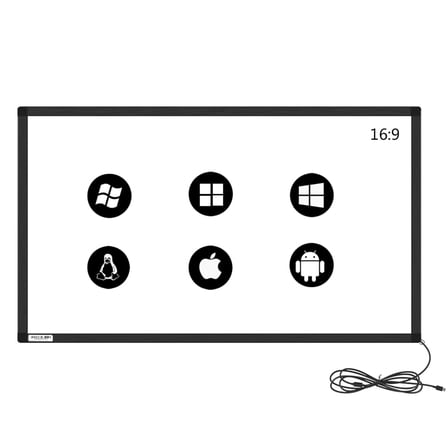 GreenTouch 43 inch Multi-Touch 10 Point Infrared Touch Frame, ir Touch Panel, Infrared Touch Screen Overlay