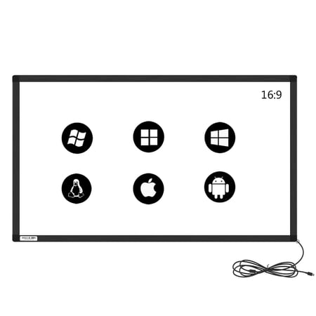 GreenTouch 43 inch Multi-Touch 10 Point Infrared Touch Frame, ir Touch Panel, Infrared Touch Screen Overlay