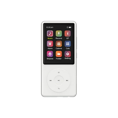 GreenTouch Six 128GB Kosher MP3 Player with SD Slot (White)