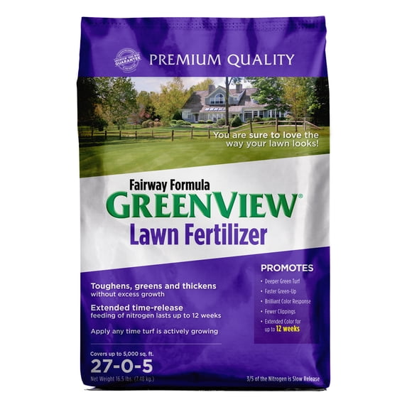 GreenView Fairway Formula Lawn Fertilizer - 16.5 lb. - Covers 5,000 Sq. ft.
