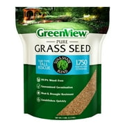GreenView Pure Grass Seed Turf Type Tall Fescue Sun & Shade Blend, 7 lb. Bag – Covers up to 1,750 sq. ft.