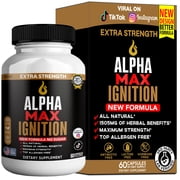 GreenVify Alpha Max Ignition Mens Energy, Vitality & Performance Support Supplement
