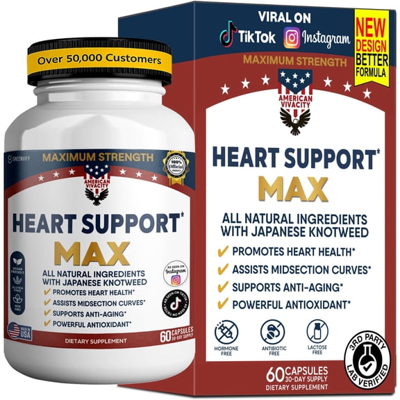 GreenVify American Vivacity Heart Support Max