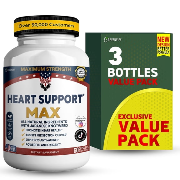 GreenVify American Vivacity Heart Support Max