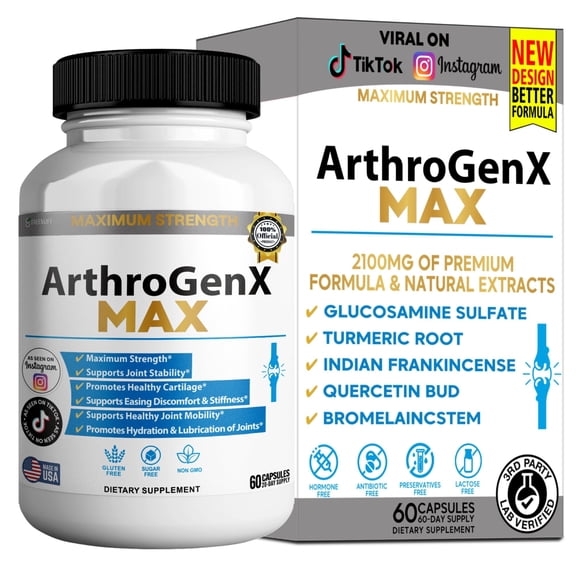 GreenVify ArthroGenX Max – Daily Joint & Mobility Support Supplement