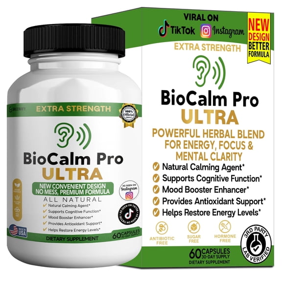 GreenVify BioCalm Pro Ultra – Stress Relief & Daily Wellness Support Formula