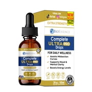 GreenVify BioEssence Complete Ultra Pro Drops Liquid Wellness Supplement   Supports Energy & Daily Balance