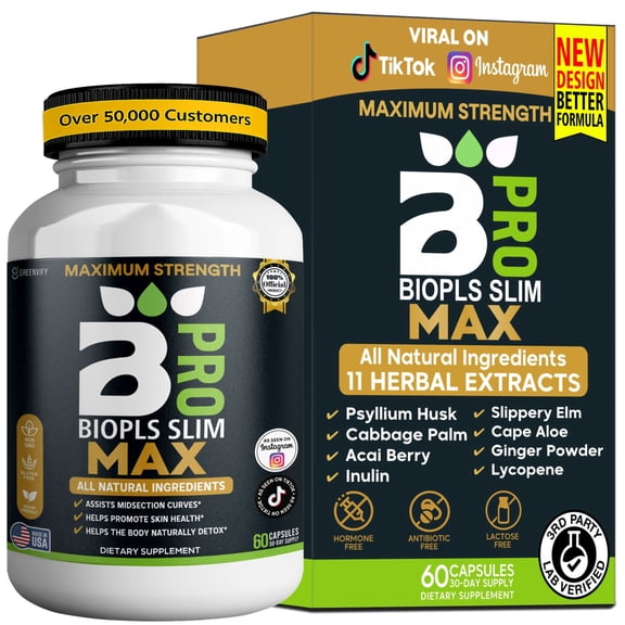 GreenVify BioPls Slim Pro Max Metabolism & Daily Support Supplement