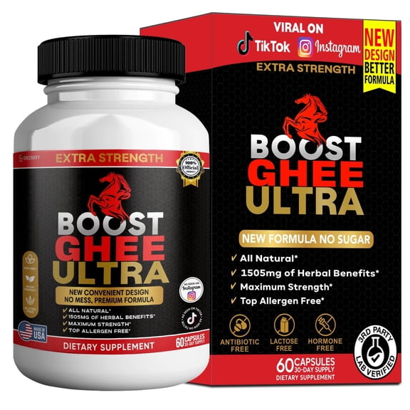 GreenVify Boost Ghee Ultra  Daily & Lifestyle Support Supplement, Adult Nutritional Formula