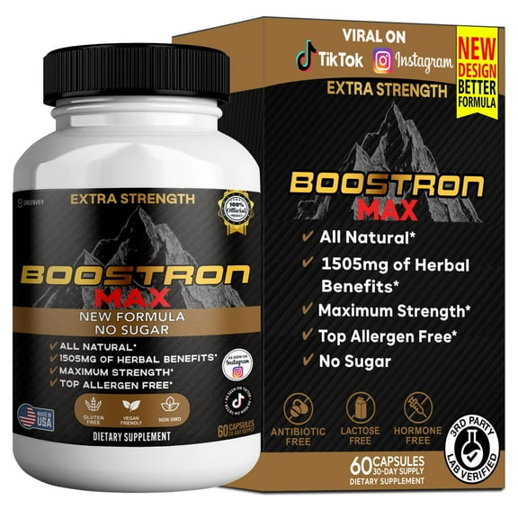 GreenVify Boostron Max – Daily Energy & Performance Support Formula