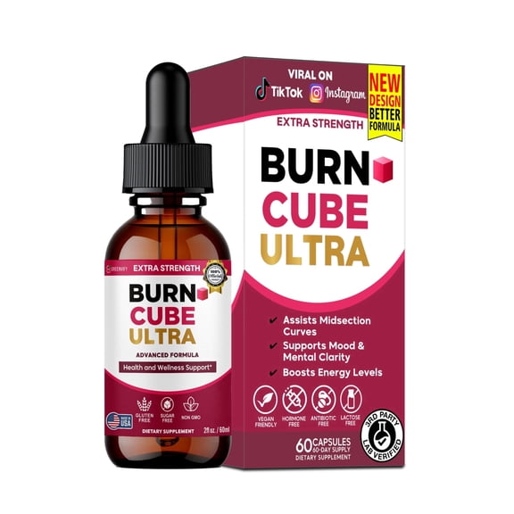 GreenVify Burn Cube Ultra Metabolic & Active Lifestyle Wellness Support Formula