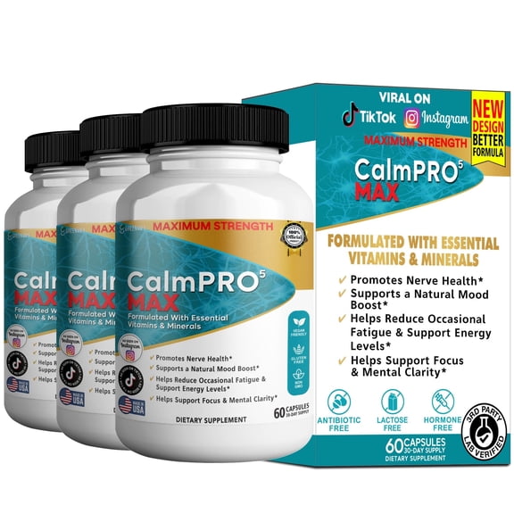 GreenVify Calmpro5 Max – Herbal Relaxation & Daily Balance Support Formula