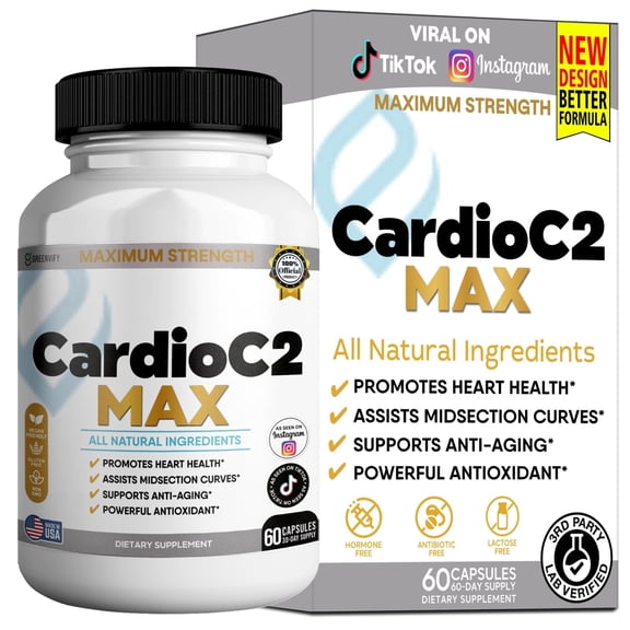 GreenVify CardioC2 Max – Heart & Circulatory Support Dietary Supplement