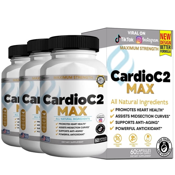 GreenVify CardioC2 Max Heart & Circulatory Support Dietary Supplement