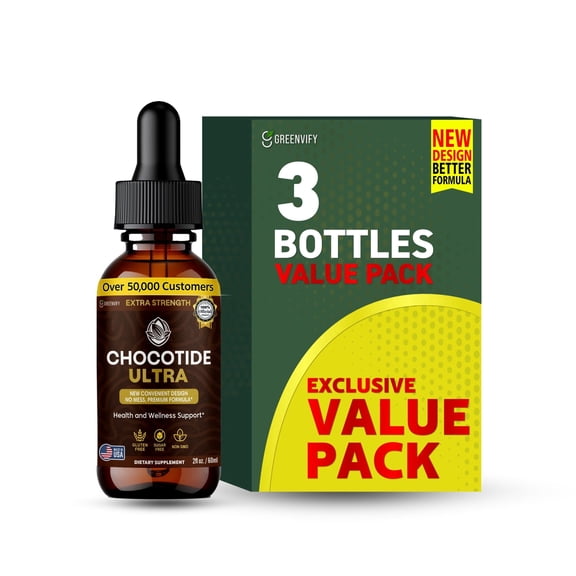 GreenVify Chocotide Ultra Liquid Supplement  Supports Mood, Energy & Daily Balance