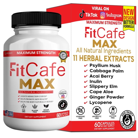 GreenVify FitCafe Max – Daily Metabolism & Energy Support Supplement