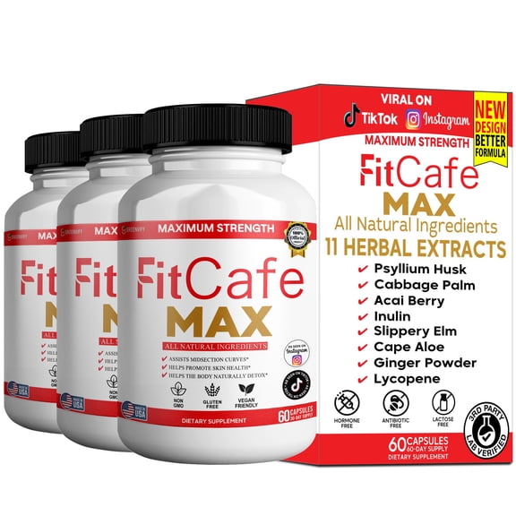 GreenVify FitCafe Max  Daily Metabolism & Energy Support Supplement