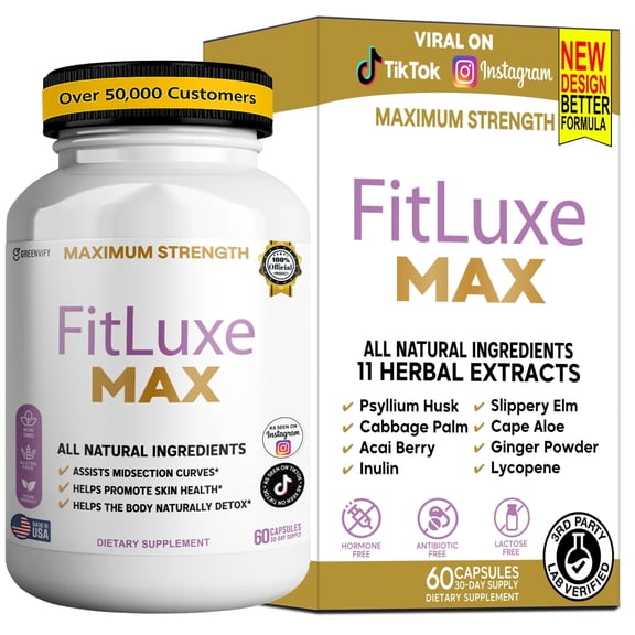 GreenVify Fitluxe Max Metabolism & Daily Support Capsules