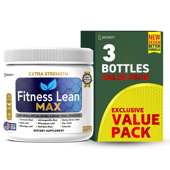 GreenVify Fitness Lean Max Metabolism, Energy & Active Lifestyle Support Supplement