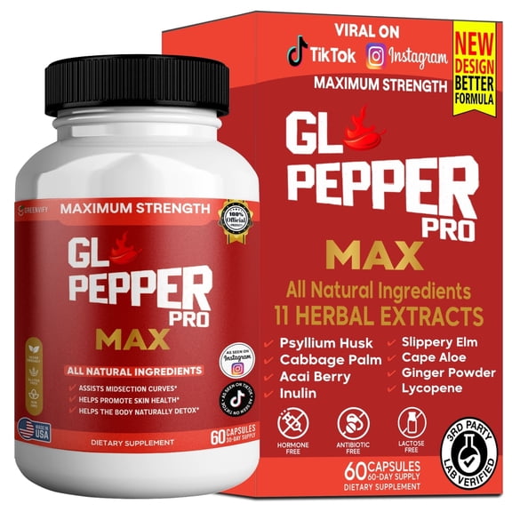 GreenVify GL Pepper Pro Max – Daily Metabolic & Blood Sugar Wellness Support Dietary Supplement