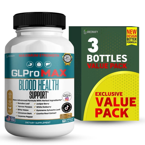 GreenVify GL Pro Max Dietary Supplement Capsules – Daily Wellness & Lifestyle Support
