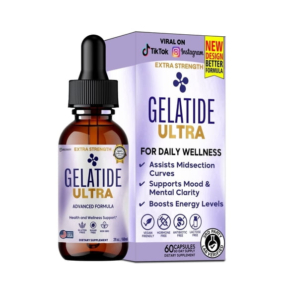 GreenVify Gelatide Ultra Daily Digestive & Gut Support Supplement – Advanced Herbal & Nutrient Formula