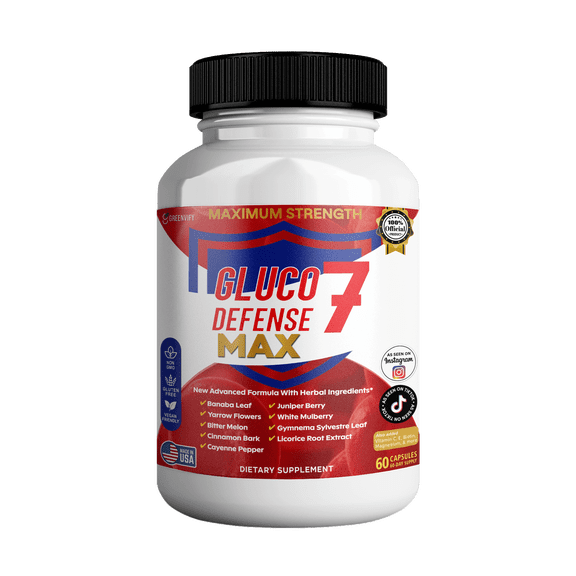 GreenVify Gluco Defense 7 Max – Daily Blood Wellness & Balance Support Supplement