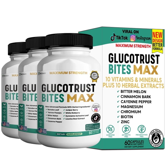 GreenVify GlucoTrust Bites Max – Daily Wellness & Nutritional Support Chews