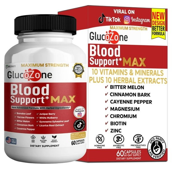 GreenVify GlucoZone Max – Daily Glycemic Wellness & Metabolic Support Formula