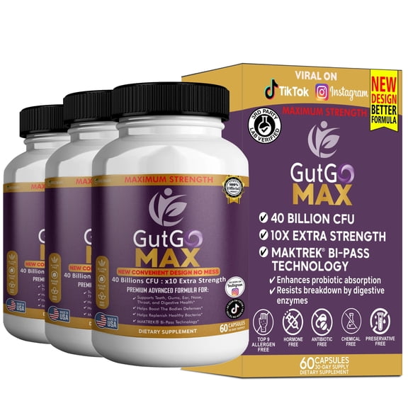 GreenVify Gut Go Max – Digestive Wellness & Daily Balance Support Formula