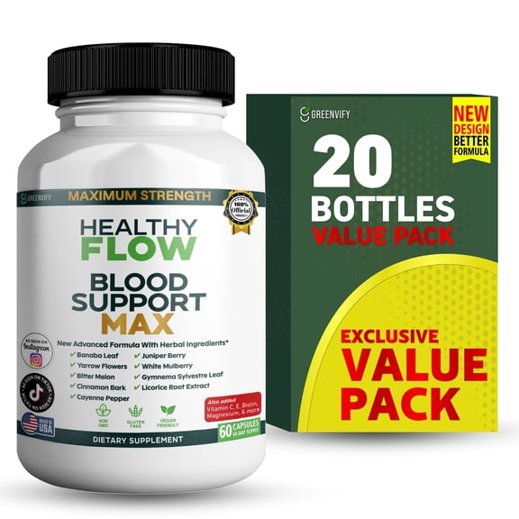 GreenVify Healthy Flow Blood Support Max