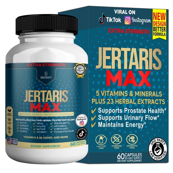 GreenVify Jertaris Max – Daily & Vitality Support Supplement