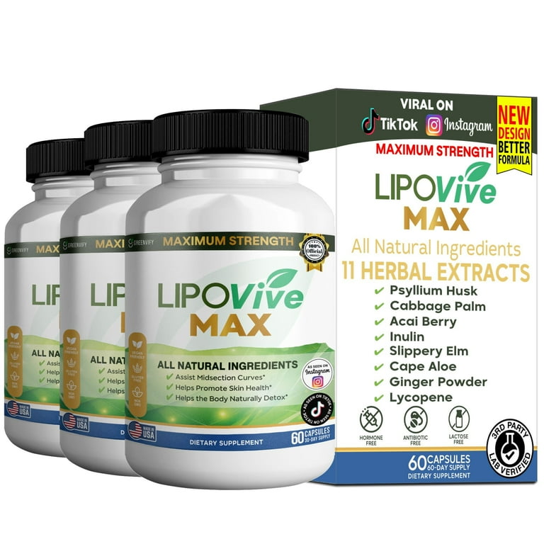GreenVify LIPOVive Max - Walmart.com