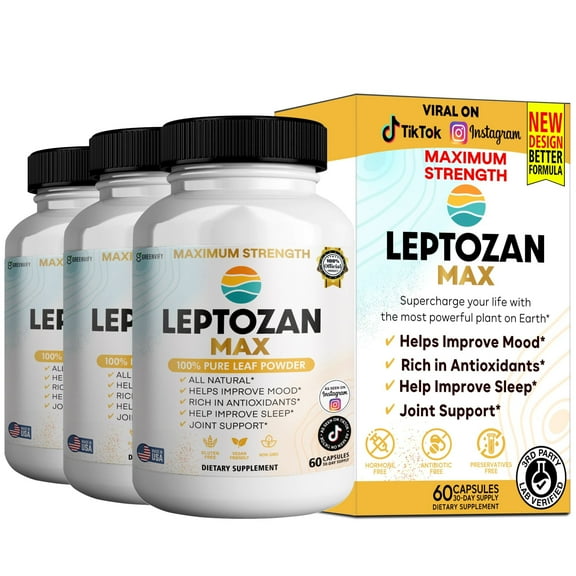 GreenVify Leptozan Max Weight Management Support Supplement