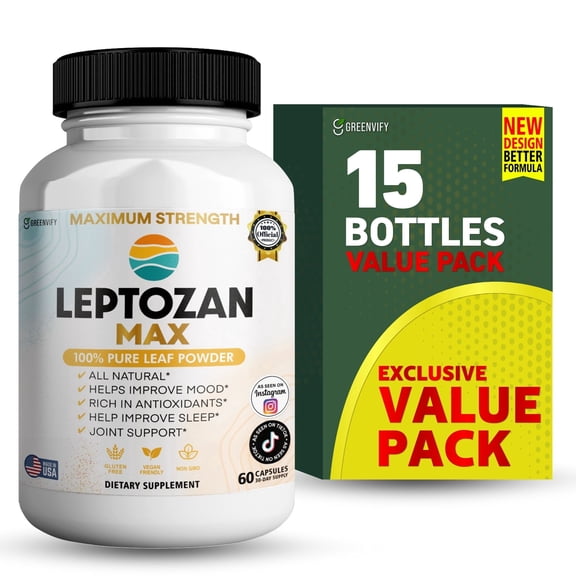 GreenVify Leptozan Max Weight Management Support Supplement