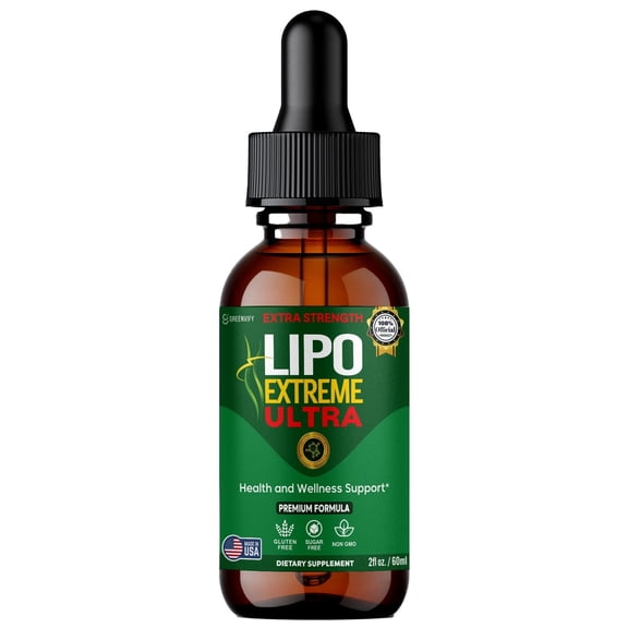 GreenVify LipoExtreme Ultra Energy & Active Lifestyle Support Supplement, Daily Wellness Formula