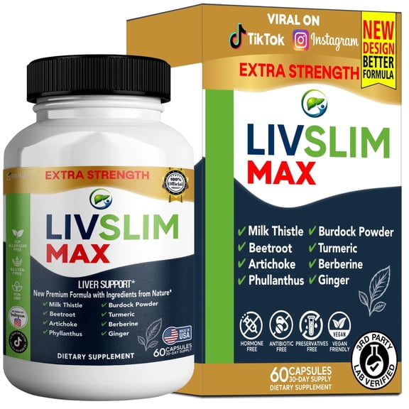 GreenVify Liv Slim Max Liver & Metabolism Support Supplement