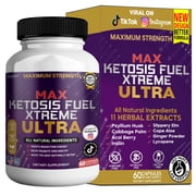 GreenVify Max Ketosis Fuel Xtreme Ultra   Advanced Keto Support Supplement   Energy & Metabolism Support