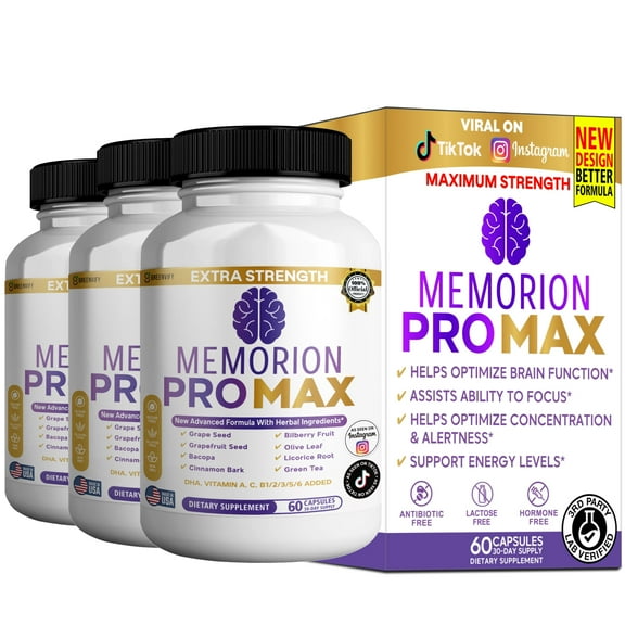 GreenVify Memorion Pro Max – Cognitive Focus & Mental Clarity Support Formul